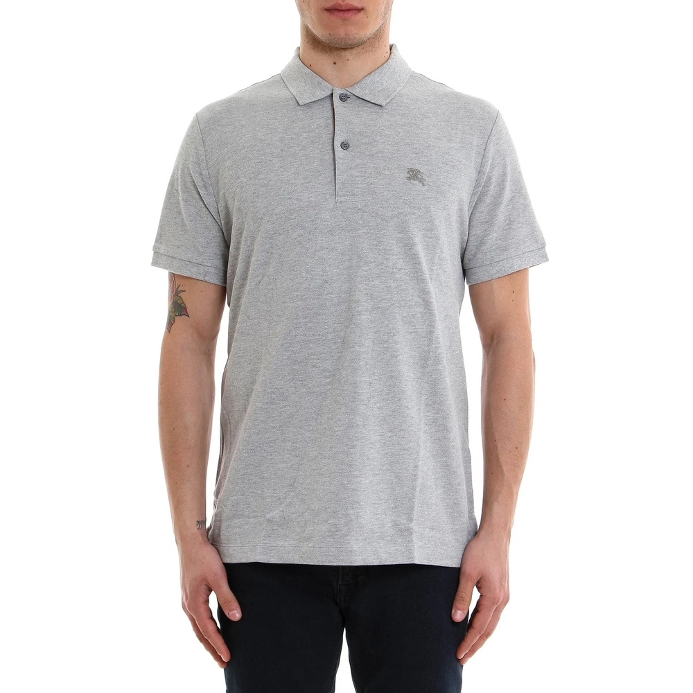BURBERRY Brit Classic Fit Cotton Polo Short Sleeve Shirt Men Size Small …